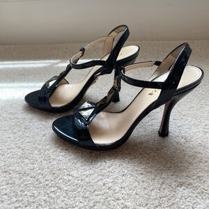 Stunning Prada Evening Patent Leather Pumps Size 36.5EU/6.5US
